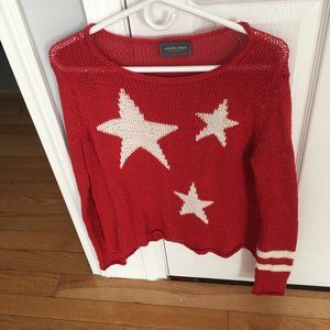 Wooden Ships Stars and Stripes Sweater - xs/s